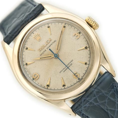 Rolex Oyster Perpetual Bubbleback Ref.6084 10ct 1952.